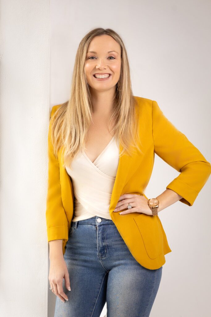 Headshot of Ashly Bright, owner of Brighter Day Consulting